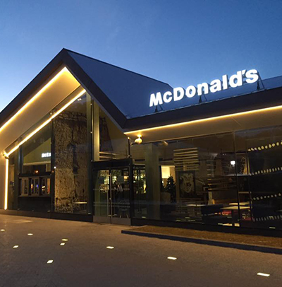 McDonalds, Почтовая площадь