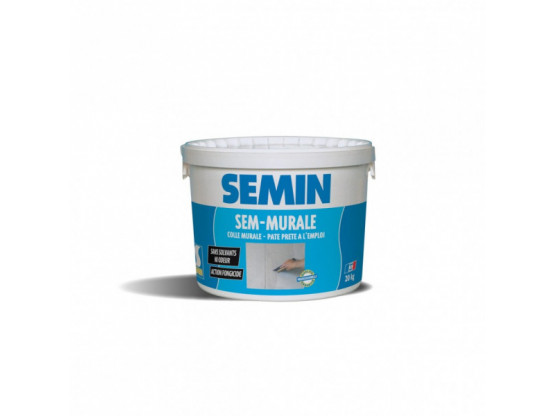 Клей для склополотна вологостійкий (склошпалери) Semin SEM MURALE, 10 кг