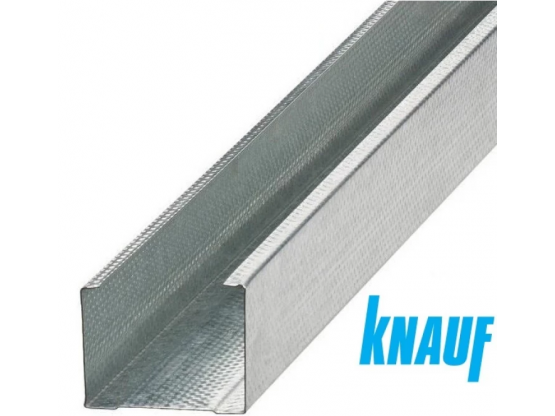 Профиль стоечный для перегородок Knauf CW-50 (0.6 мм), 3 м