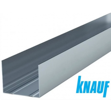 Профиль направляющий для стен и потолков Knauf UD-27 (0.6 мм), 3 м