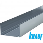 Профіль напрямний для перегородок Knauf UW-75 (0.6 мм), 3 м