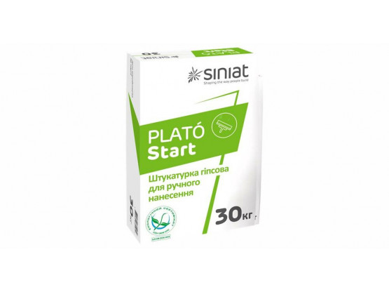 Штукатурка стартова Plato START (Siniat), 30 кг