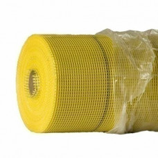 Сетка стеклотканная ячейка 5*5 мм (160 г/см²), 50 м² (желтая)
