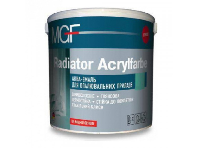 Акваэмаль MGF Radiator Acrylfarbe