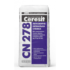 Легковыравнивающаяся стяжка Ceresit CN 278 (15-50мм) 25кг