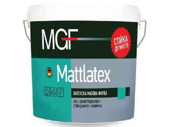Краска латексная MGF M100 Mattlatex