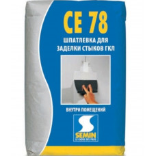 Шпаклевка для заделывания стыков Semin CE 78 RAPIDE 25 кг