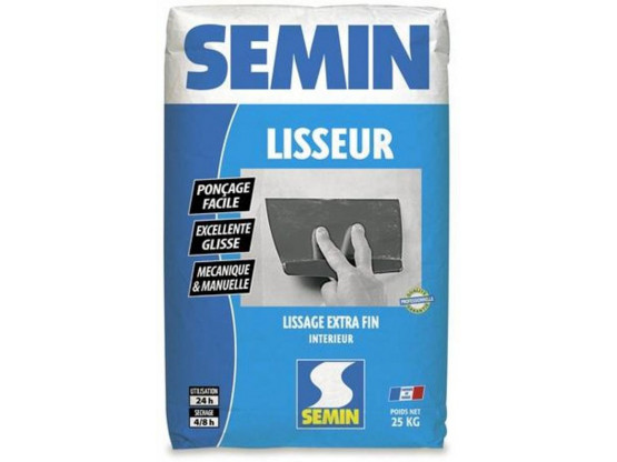 Фінишна шпаклівка Semin ETS-2 LISSEUR 25 кг