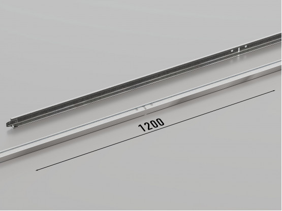 Профіль поперечний КЗС T-15 (Хром), 1.2 м