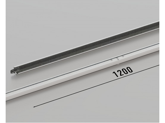 Профиль поперечный КЗС T-15 (RAL 9003), 1.2 м