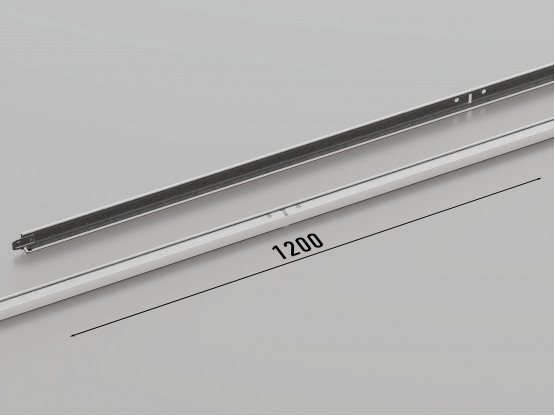 Профіль поперечний КЗС T-15 (RAL 9003), 1.2 м