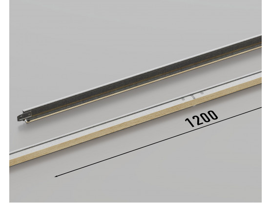 Профіль поперечний КЗС T-15 (Світле дерево), 1.2 м