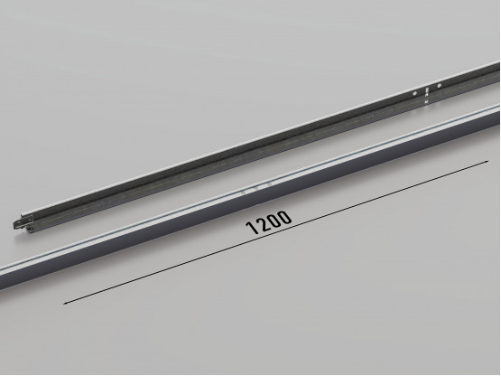 Профіль поперечний КЗС T-24 (RAL 7024), 1.2 м