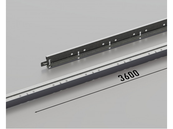 Профиль несущий КЗС T-24 (RAL 7024), 3.6 м