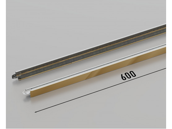 Профиль поперечный КЗС T-24 (Золото), 0.6 м