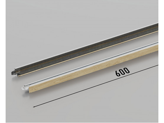 Профіль поперечний КЗС T-24 (Світле дерево), 0.6 м