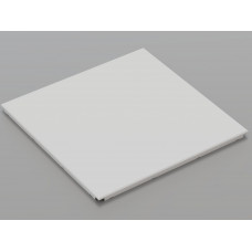 Металева касета (RAL 9003), кромка — Board, 595x595 мм