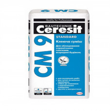 Клеящая смесь для плитки Ceresit CM 9 Standard 25кг