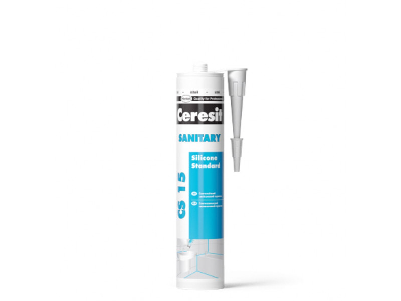 Силиконовый герметик Ceresit CS 15 (Белый) 280мл
