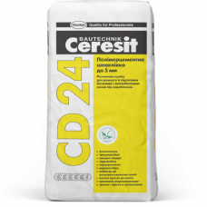 Полимерцементная шпаклевка для восстановления бетона до 5 мм 25кг Ceresit CD 24