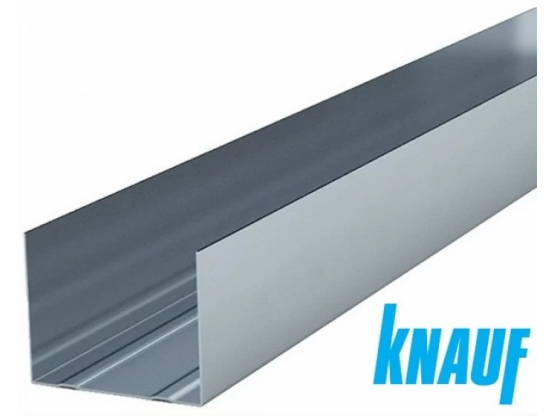 Профіль направляючий для стін та стель Knauf UD-27 (0.6 мм), 3 м