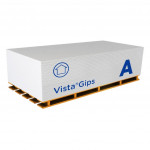 Гіпсокартон звичайний Vista Gips (стіновий), 12.5x1200x2000 мм